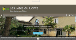 Desktop Screenshot of gitesduconte.com